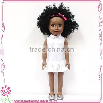 Hot Sale 18 inch black afro fashion doll