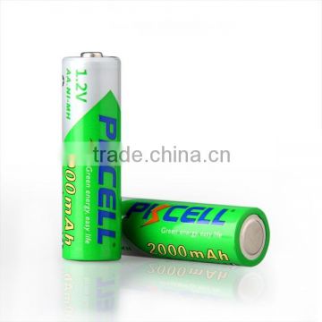 PKCELL High Capacity Low Self-discharge Rechargeable Battery NI-MH 1.2V AA 2000mAh