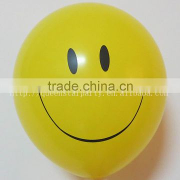 Printed party latex balloons advertising balloon 1 side 1 color logo