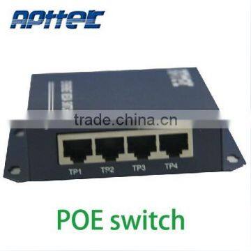 Shenzhen made 100 M 4 port poe switch Poe 4 port 1000M base-t + 2 port base-Lx