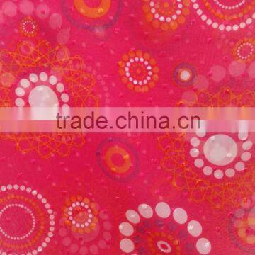 shipping online pleated chiffon fabric chiffon printed fabric for dress