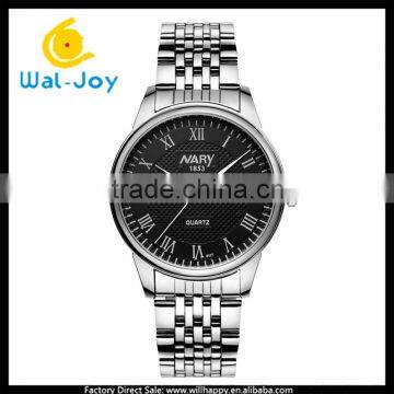 WJ-5409-2 Japan movement Nary brand water resistant with calendar watch for men and women