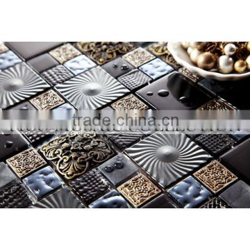 Fico mosaic 48GPL06,basket weave mosaic bathroom tiles