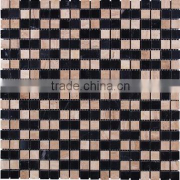 SKY-M029 Gold Hign Quality Wall Marble Mosaic Tile