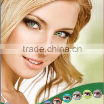 Wholesale soft Freshtone contact lens from korea / Plano cheap korean cosmetic lens 40 colors in stock