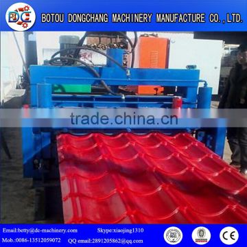 China Metal Roll Forming Glazed Roof Tile Making Machine