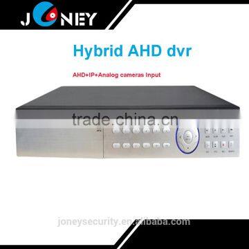 720P/960P H.264 standalone hybrid 32 channel AHD dvr