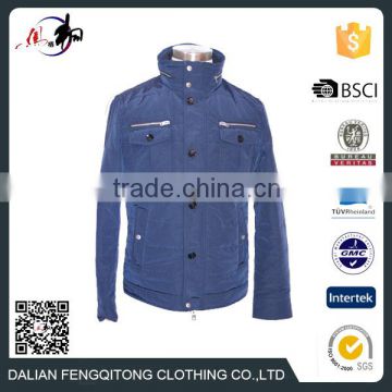 OEM Casual Jacket Hotsale Cotton Outwear Windproof Men Quilted Jacket