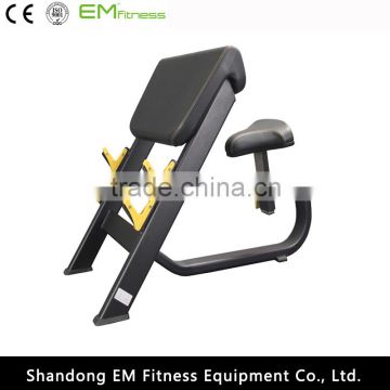 EM1047 preacher curl shandong em fitness equipment