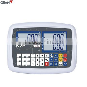 K2P Digital Weighing Indicator with 3 LCD Display