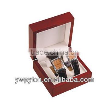 High-grade wooden watch box for double