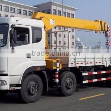 20ton cargo crane truck on truck or boat , Model No.: SQ400ZB4, crane with hydraulic knuckle boom