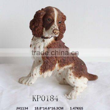 2015 hot selling new products ,lifelike resin dog statues, dog statues for sale