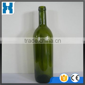 750ML CHEAP FAKE GLASS WINE BOTTLE WITH CORK
