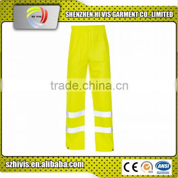 Fashion work hi vis good quality wholesale safety pants supplier