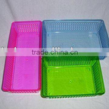 small plastic file baskets