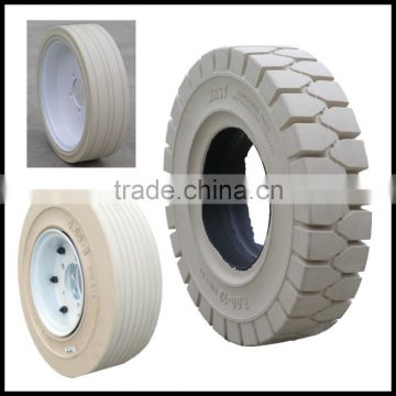 Chinese top brand WonRay forklift non marking pneumatic solid rubber tires 600-9 4.00-8