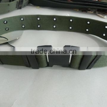 military police duty nylon flat soldier tactical belt