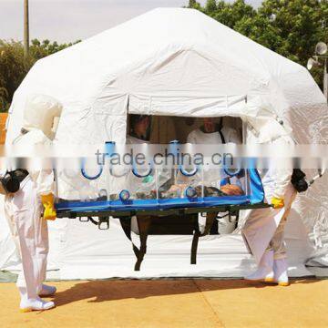 Long serve life inflatable military army medical tent, inflatable field hospital tent