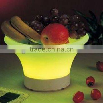 High bright wine LED lights ice bucket with Removable inner bucket