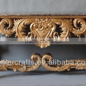 Large size Hotel polyresin console table ME-0006-01