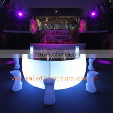 illuminated Wedding and Event Led Bar Chairs/Stool