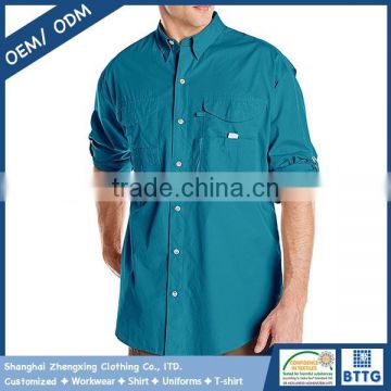 OEM Wholesale 4XL casual wear relaxed size bonehad fishing shirt