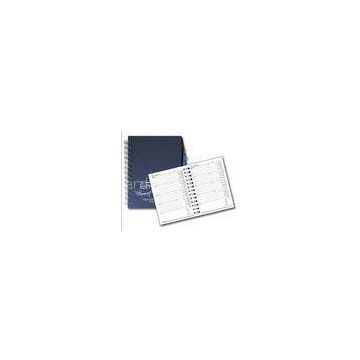 Custom Printed Spiral Writing Notebooks, Loose leaf address book with Logo printing