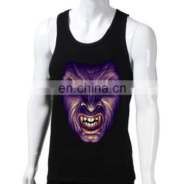 Skull graphic tank,men's fashionable tank tops