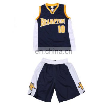 OEM/ODM high quality basketball uniform design