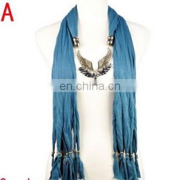 Angle Wing charm jewelry scarf Wholesale without stones on wing