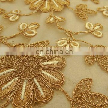 Indian Floral Embroidered Fabric