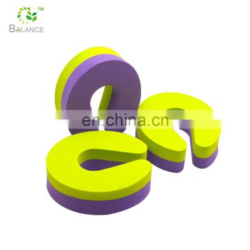 high quality u shaped silicon"  Baby safety Foam Door Stopper Finger pinch guard" ROHS certification