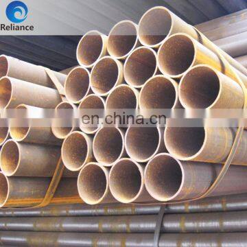 Black painting q235 black round steel pipe /construction pipe