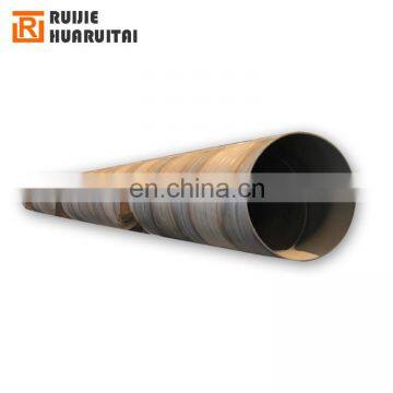 ASTM A252 Steel Pipe Piles Sizes, API 5L Spiral Welded SSAW Steel Pipe Pile