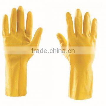 Nitrile household with Flock lined gloves