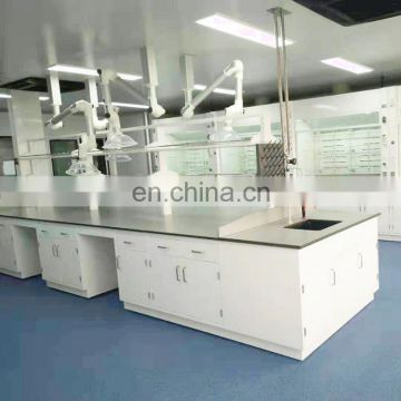 Central Workbench Steel Structure for Chemical Lab