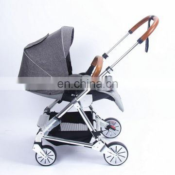 Good Quality China Wholesale Baby Pram Cart Trolley with Reversible Cotton Seat