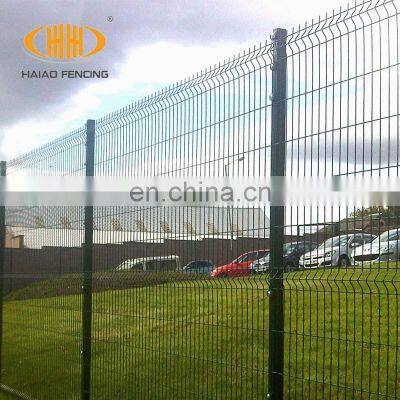 movable 3d curved wire mesh fence garden border fence for Chile