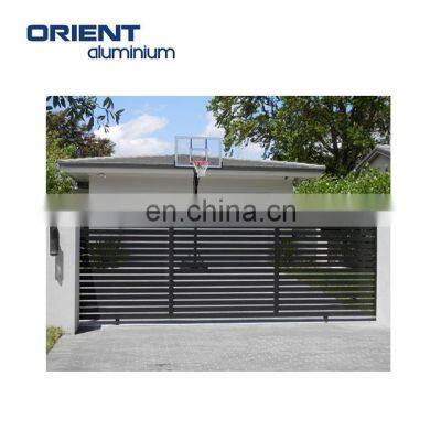 Latest design Auto aluminium sliding fencing gate