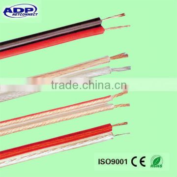 2*4mm2 copper speaker cable red black cable