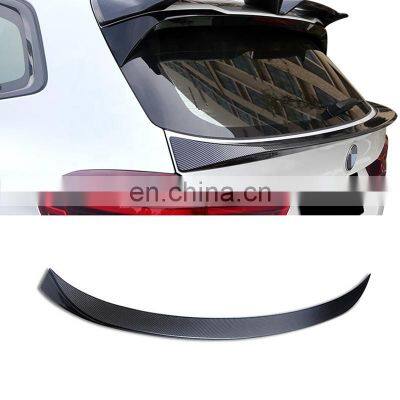 Carbon Fiber Car Tailgate Middle Spoiler Wing For Bmw X3 X4 2018-2020