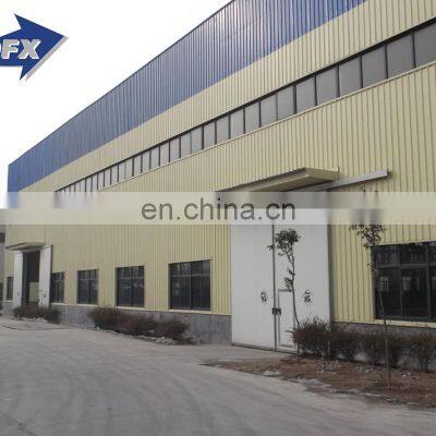 China safe structure metal frame shed pre fab godown warehouse for Kenya