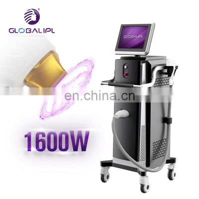 2021 Newest 4K 1000W1200W1600W Ice Platinum Titanium 755 808 1064nm diode laser machine price