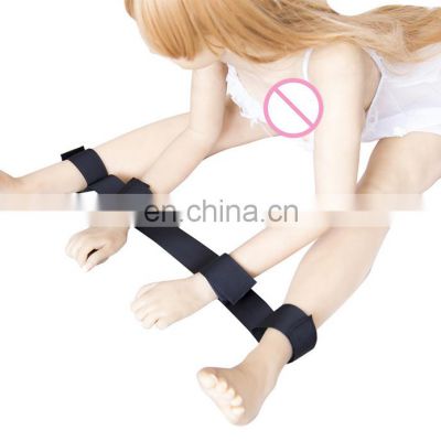 BDSM Wrist Ankle Cuffs Hand Cuffs and Shackles for Foreplay Sex Toy for Couples SM Restraint Bondage Kits