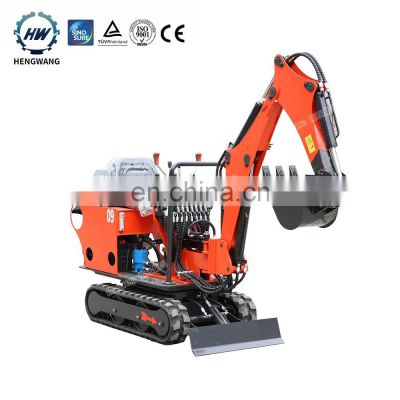 home use bagger mini diggers for sale household 0.9 ton hydraulic hammer cheapest mini excavator