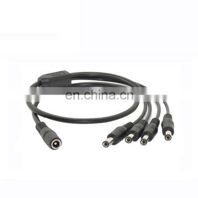 5.5 x 2.1 mm DC 1 to 4 Way Power Splitter Cable