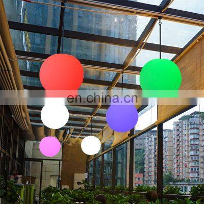 3000K E27 lampholder hanging balls with led light large decorative garden solar charging  led ball light sphere lamp