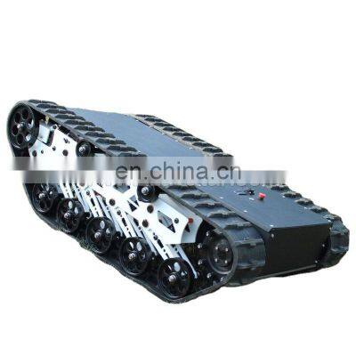 Industrial Robot Rubber Tracked 100kg payload off-road robot tank