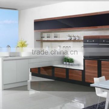 high glossy acrylic board Kitchen cabinets 11L036